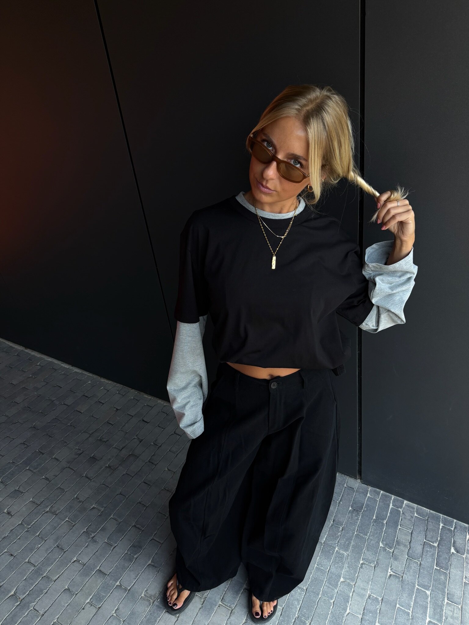 Gabby long sleeve black